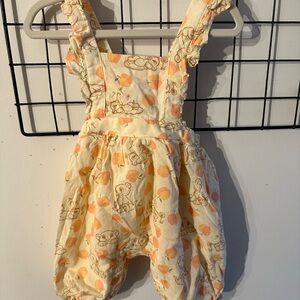 Disney Baby Lion King overalls
